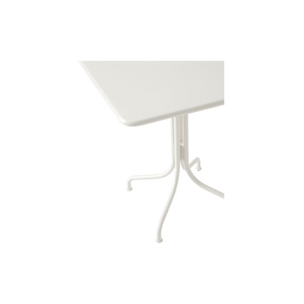 Thorvald SC97 Outdoor Café Table Square, ivory, &Tradition