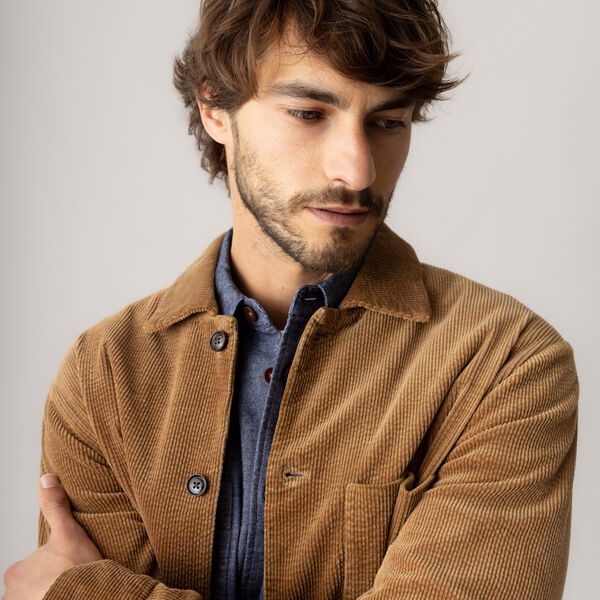 MMGConley Corduroy Overshirt, toffee, MOS MOSH Gallery