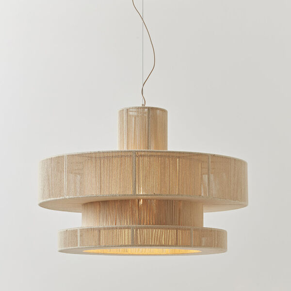 Lace Linen Thread Pendant, light beige, Westwing Collection