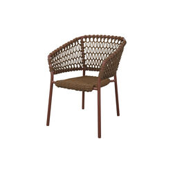 Ocean stol, umber brown, Cane-line