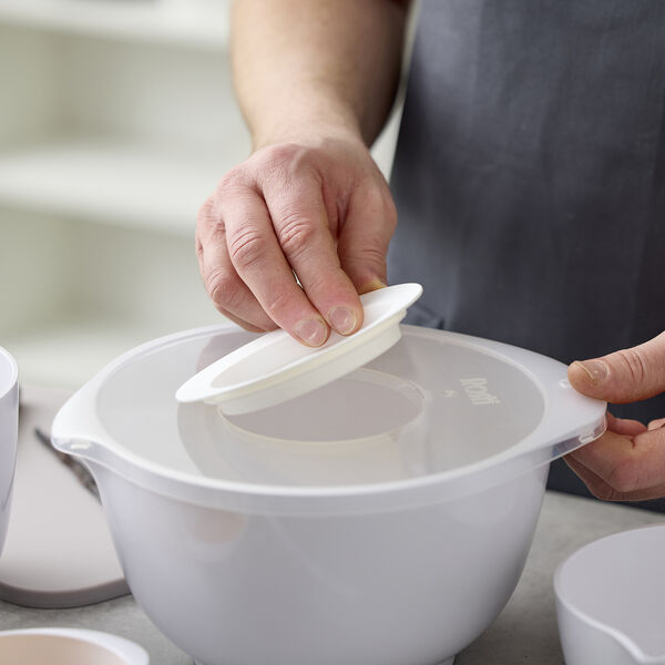 NEW Margrethe røreskål, hvid, Rosti