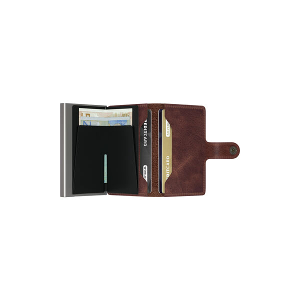 Miniwallet, vintage brown, Secrid