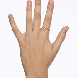 SIS Collet ring, guld, Maria Black