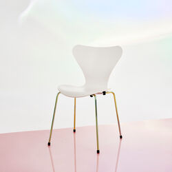 Serie 7™ 7:14 AM spisebordsstol, beige/rainbow, Fritz Hansen