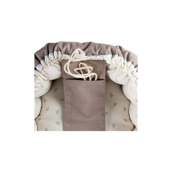 3-i-1 babynest, sophora leaves, Sebra