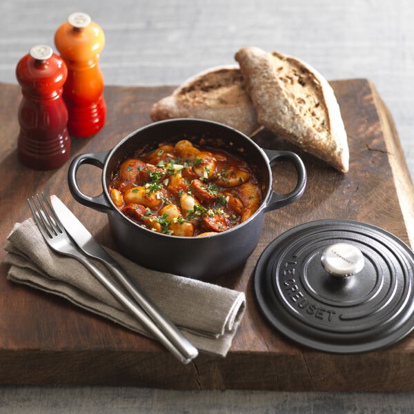 Signature rund st&oslash;bejernsgryde &Oslash; 20 cm, matte black, Le Creuset