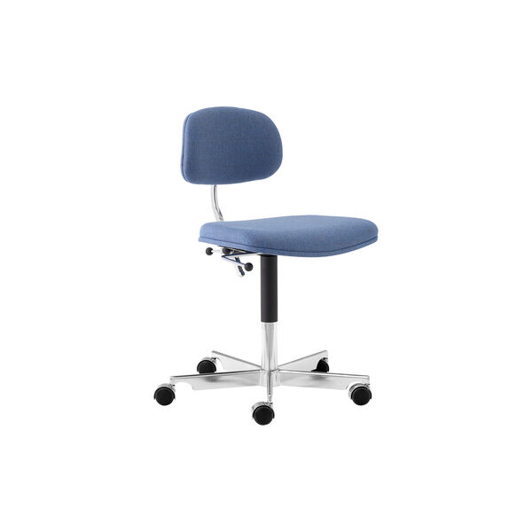 KEVI® 2534 forsidepolstret kontorstol, blå KEVI® 2534 forsidepolstret kontorstol, blå, Montana Furniture