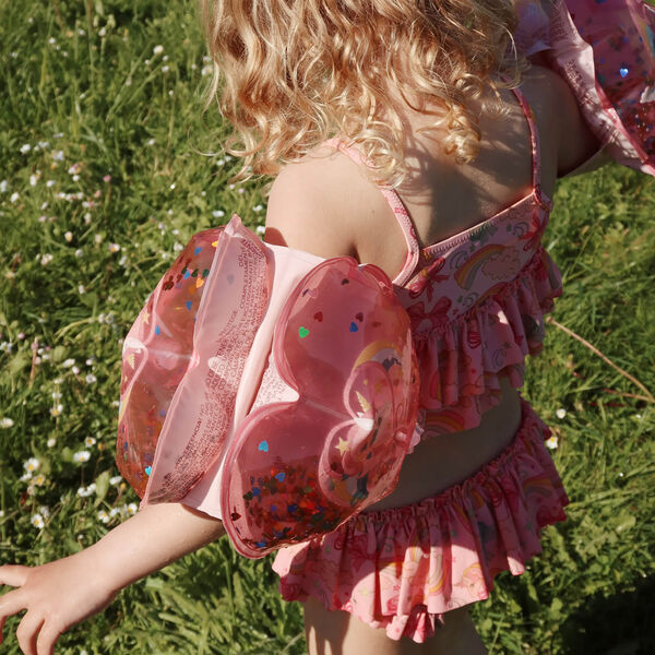 Water Wings Heart Transparent, horn stars, Konges Sløjd