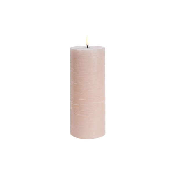 LED Pillar Candle 20 cm, beige, Uyuni Lighting