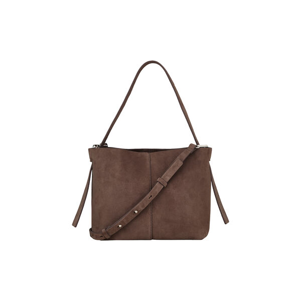 Suede Fraya Small Bag, hot fudge brown, Becksöndergaard