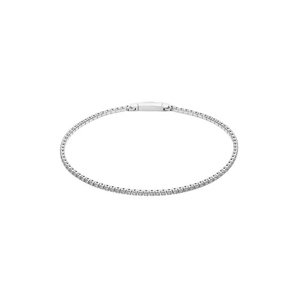 Ellera Armb&aring;nd | &Oslash; 19 | Sterling s&oslash;lv/hvid, Sif Jakobs Jewellery