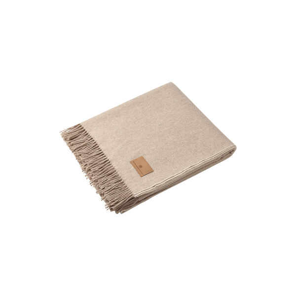 FRINGE plaid, sand, Georg Jensen Damask