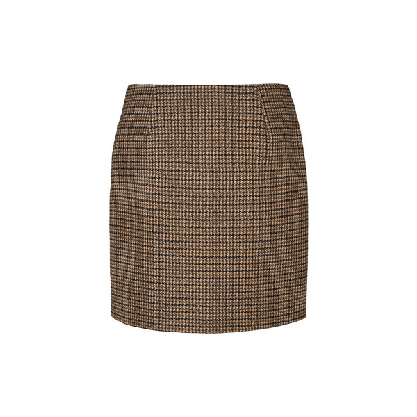 7898RDFSelah wrap skirt, chocolat, RUE de FEMME