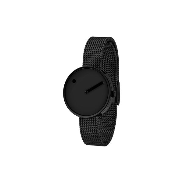 PICTO armbåndsur, black/matt black, PICTO