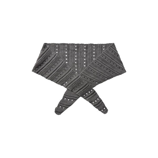 Scarf, grey melange Scarf, grey melange, Sofie Schnoor