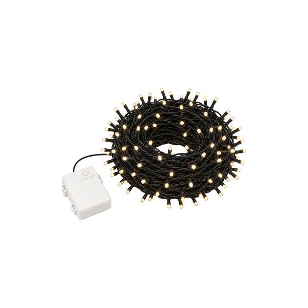Easy-Line Lysk&aelig;de AA-batterier 200 LED, warm white, Sirius Home