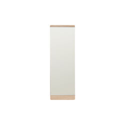 Rim Wall Mirror 110, white oak, Form & Refine
