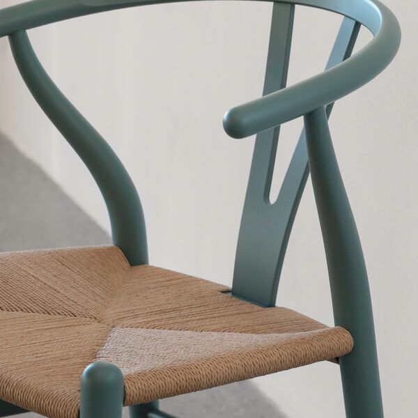 CH24 Y-stolen spisebordsstol, soft pewter, Carl Hansen & Søn