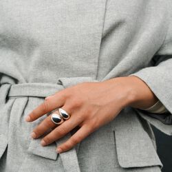 La Pausa Ring, forsølvet La Pausa Ring, forsølvet, Pernille Corydon Jewellery