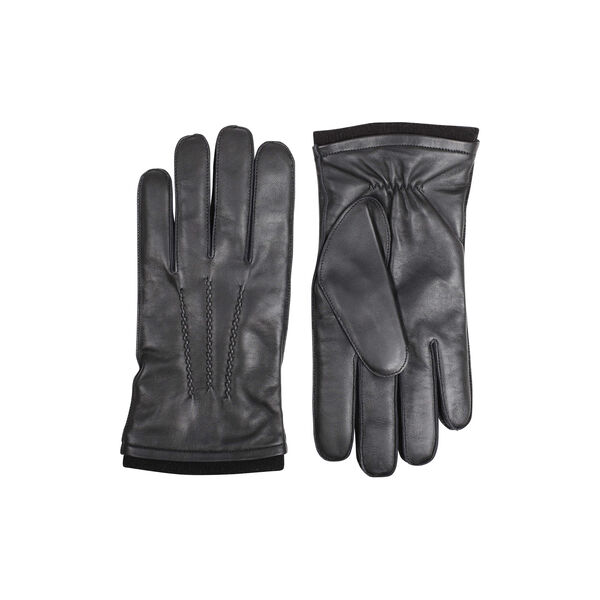 NicolasMBG handsker, black/black, Markberg