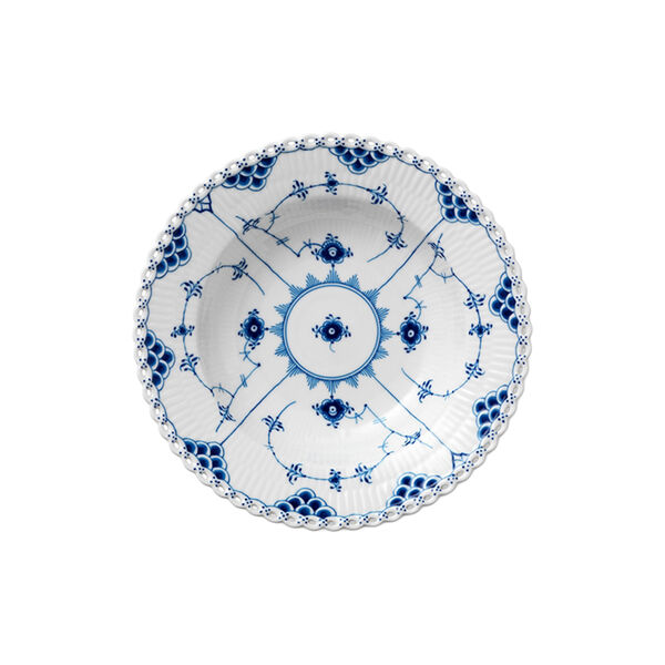 Musselmalet Helblonde dyb tallerken &Oslash; 23 cm, Royal Copenhagen