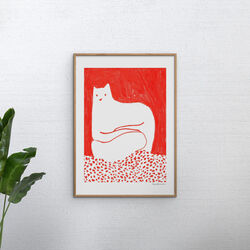 Cat in Red, THE POSTER CLUB