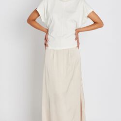 WeckiaBBSurina skirt, beige, Bruuns Bazaar