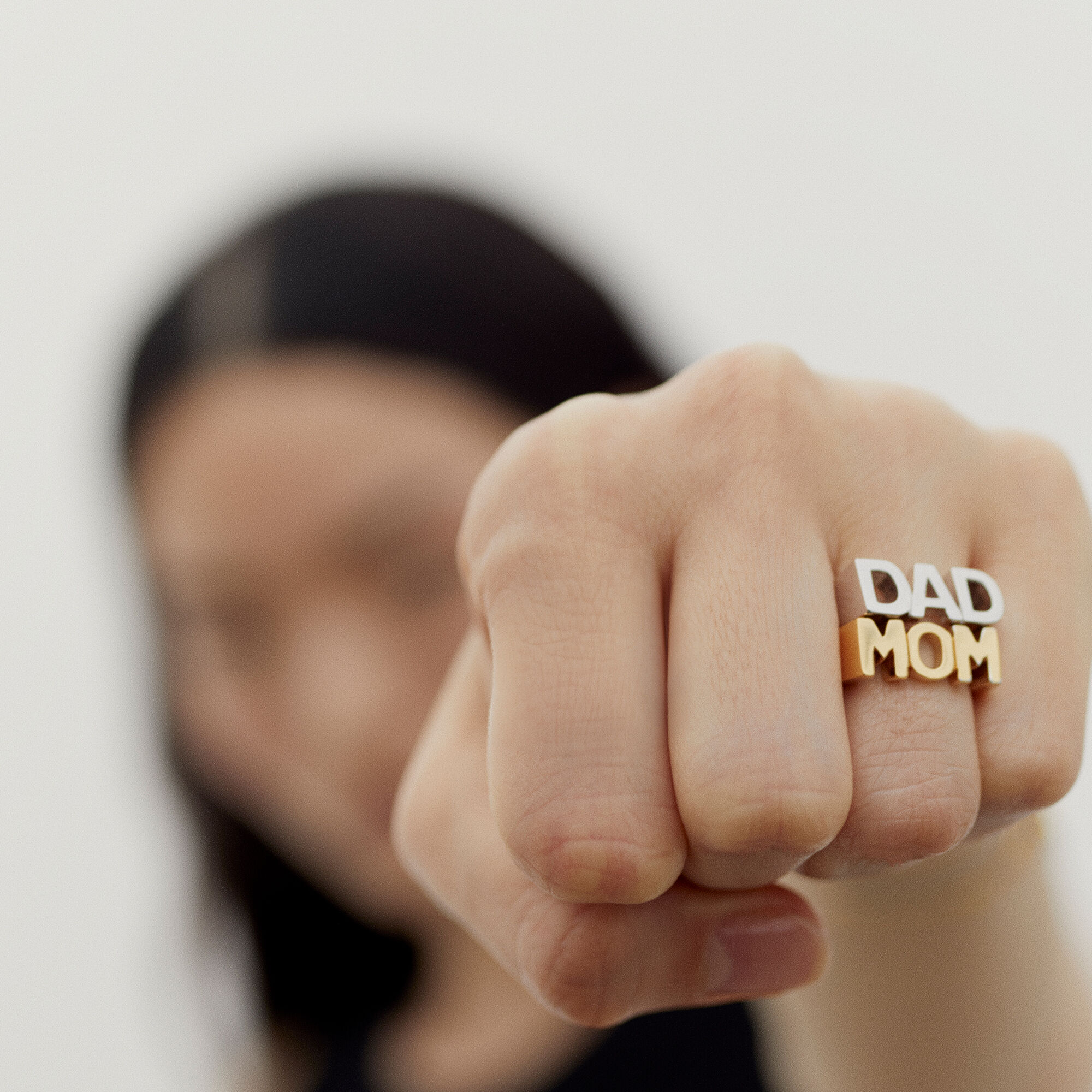 Kob Mom Ring gold Maria Black