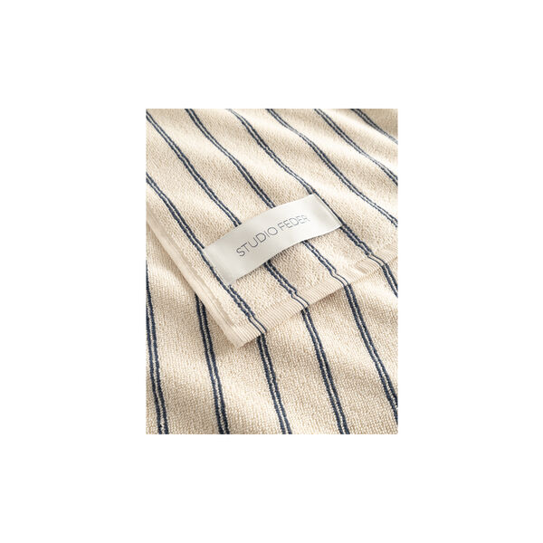 Una håndklæde, navy rain, Studio Feder