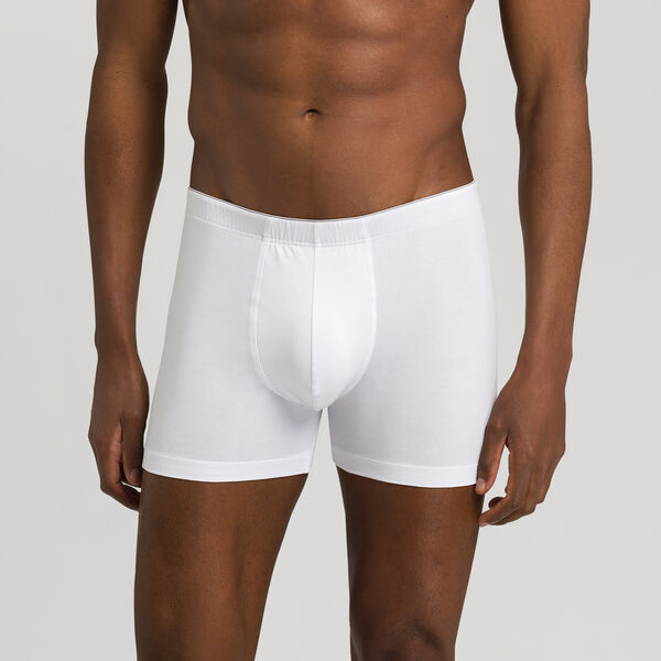 Cotton Shortleg Pants, white | HANRO