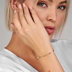 CORNELIA ARMBÅND, forgyldt, Spirit Icons