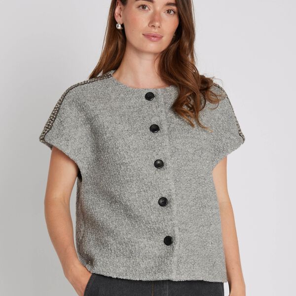 Kino cape, ligth grey, PBO