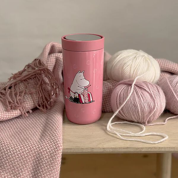 To Go Click termokop 0,4 L, moomin knitting, Stelton