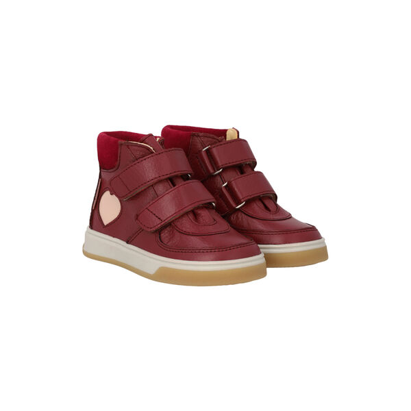 High-top TEX-sneaker, berry/rosebud/berry, ANGULUS