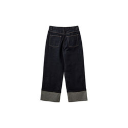 MishaSW Raw Denim Jeans, dark denim blue, Sofie Schnoor