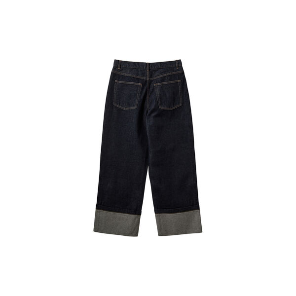 MishaSW Raw Denim Jeans, dark denim blue, Sofie Schnoor