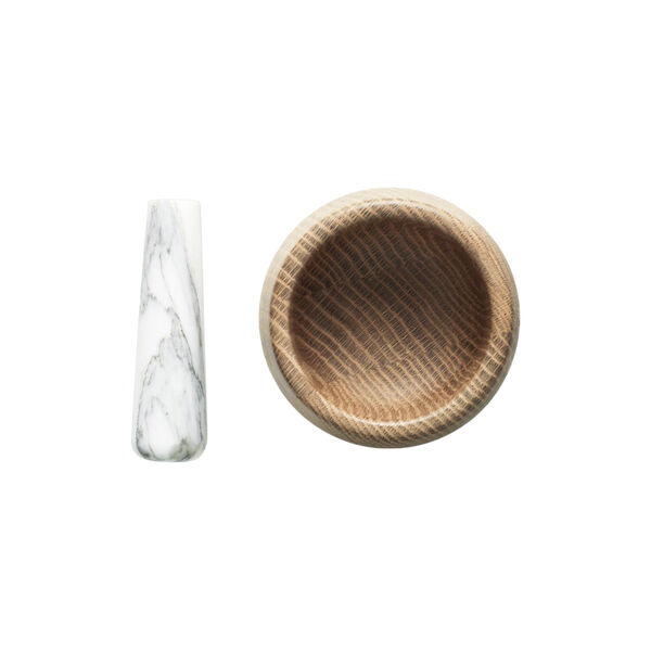 Craft morter & støder, white, Normann Copenhagen