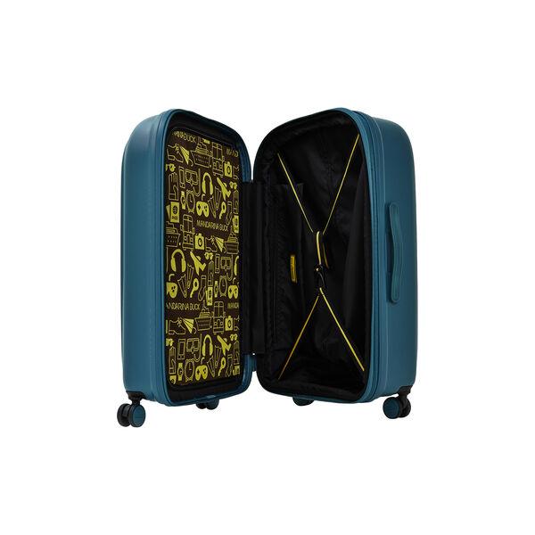 LOGODUCK + TROLLEY MEDIUM EXP | Tailor Blue | Kuffert, Mandarina Duck
