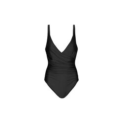 Medewi Draped Onepiece, nero, Cartel Copenhagen