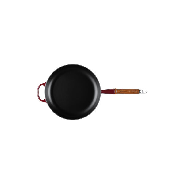 Signature stegepande med tr&aelig;h&aring;ndtag &Oslash; 28 cm, garnet, Le Creuset