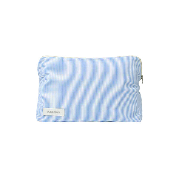 Celia toilettaske, milk stripe, Studio Feder