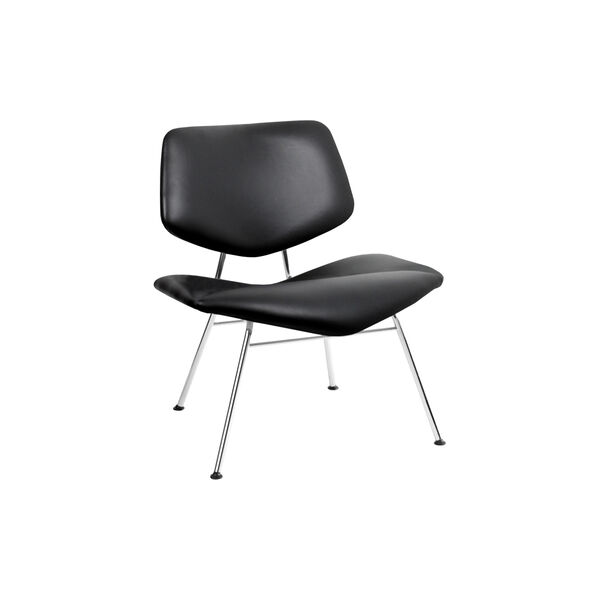 VL135 Cosy fuldpolstret loungestol, Savanne 30307/krom, VERMUND