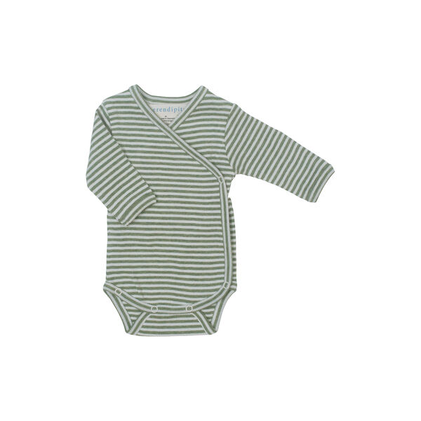 Newborn Wrap Body | Moss/Offwhite | Bodystocking, Serendipity