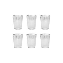 Pilastro drikkeglas 6 stk, clear, Stelton
