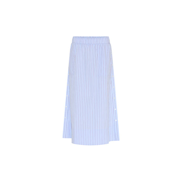 Josephine Skirt, red/blue stripe, LA RŌUGE