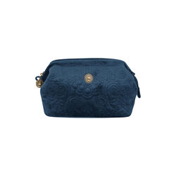 Cooper Velour Toiletry Bag S, blue, Pip Studio
