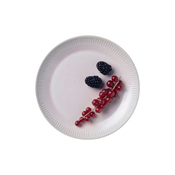 Colorit tallerken Ø 19 cm, rose, Knabstrup Keramik