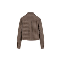 Short shirt, brown/white stripe, Coster Copenhagen