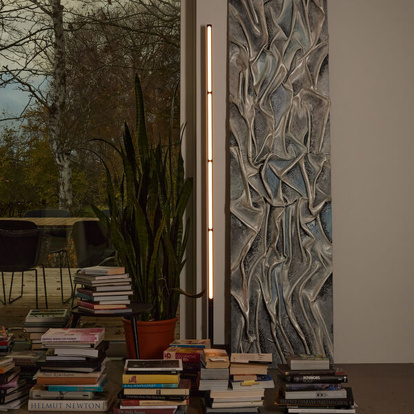 Bloomsbury Floor Lamp, black, Rubn