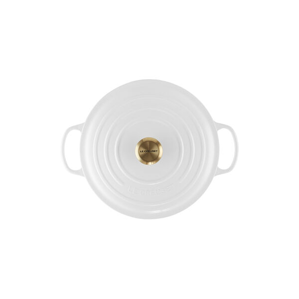 Signature rund st&oslash;bejernsgryde &Oslash; 28 cm, white, Le Creuset